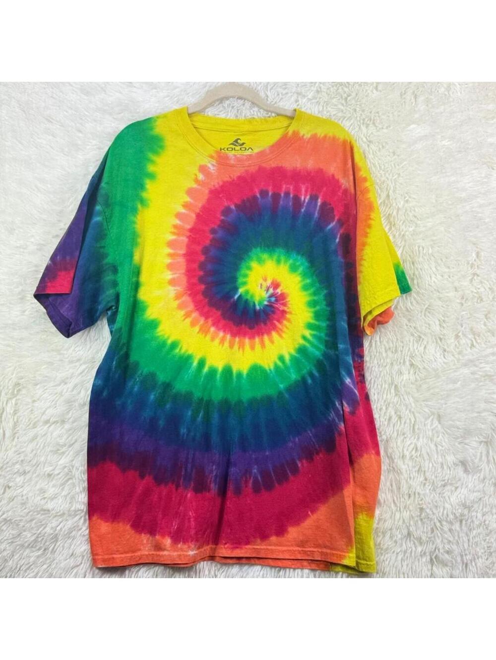 Koloa Surf Company Multicolor Tie-Dye T-Shirt 🌈